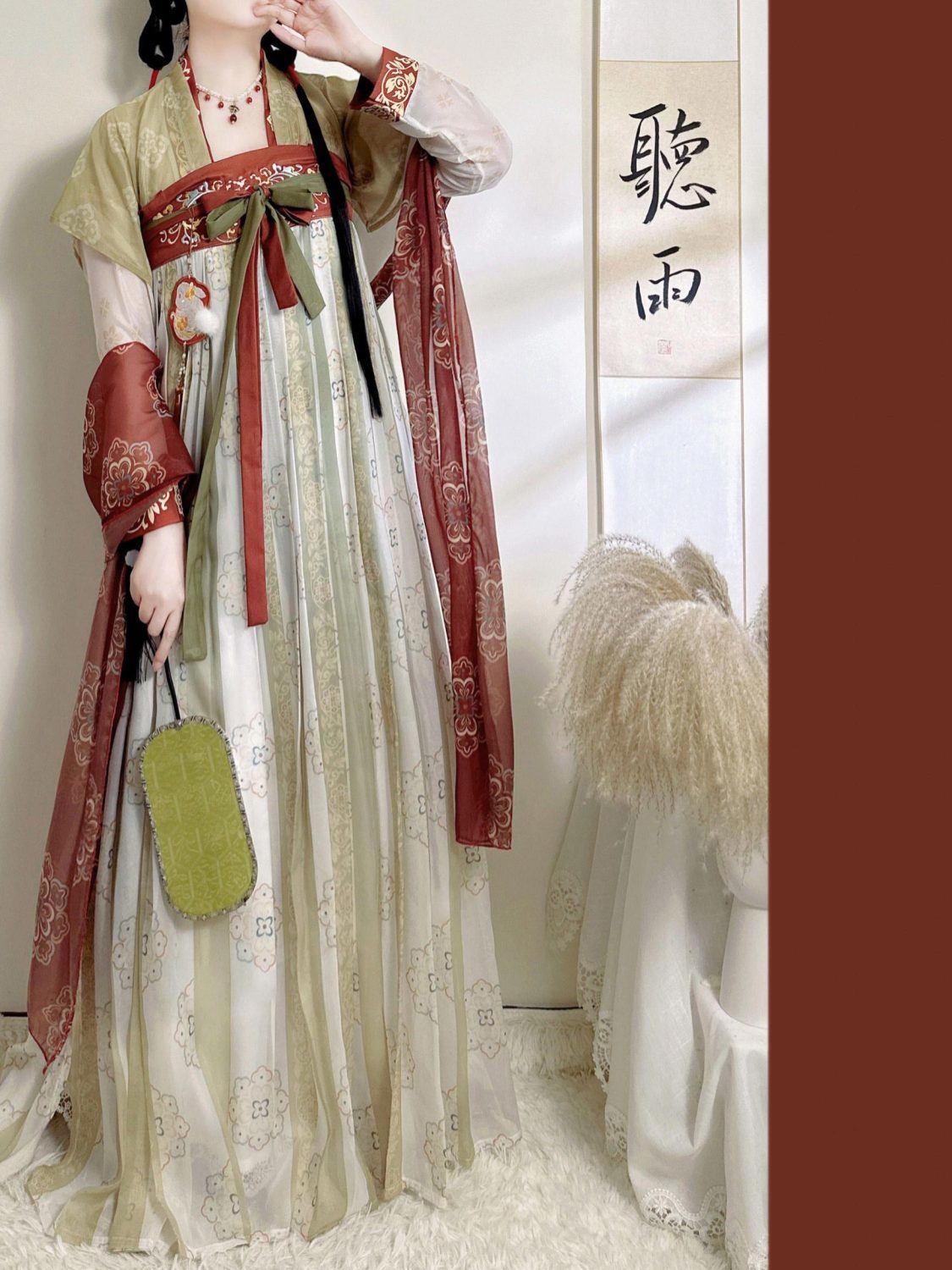 Shao Banquet Restoration of the Tang Dynasty chest-high dress