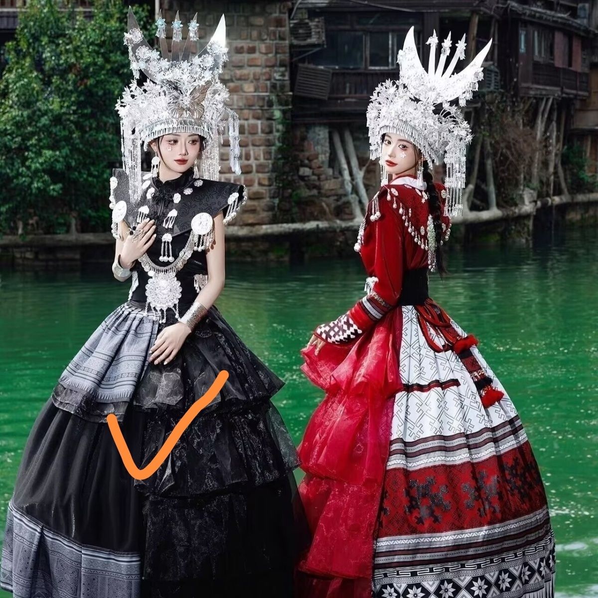 Ethnic Minority Series Wanderlust Portraits Miao Hanfu 70