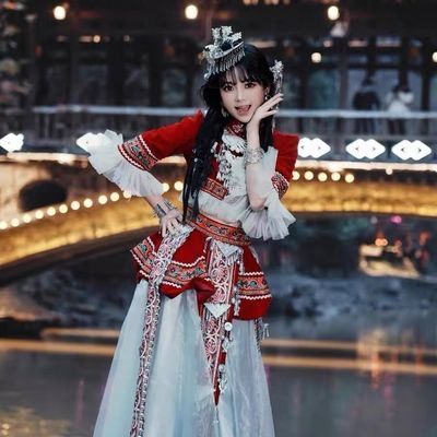 Ethnic Minority Series Wanderlust Portraits Tujia Hanfu 5