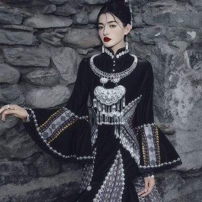 Ethnic Minority Series Wanderlust Portraits Miao Hanfu 50