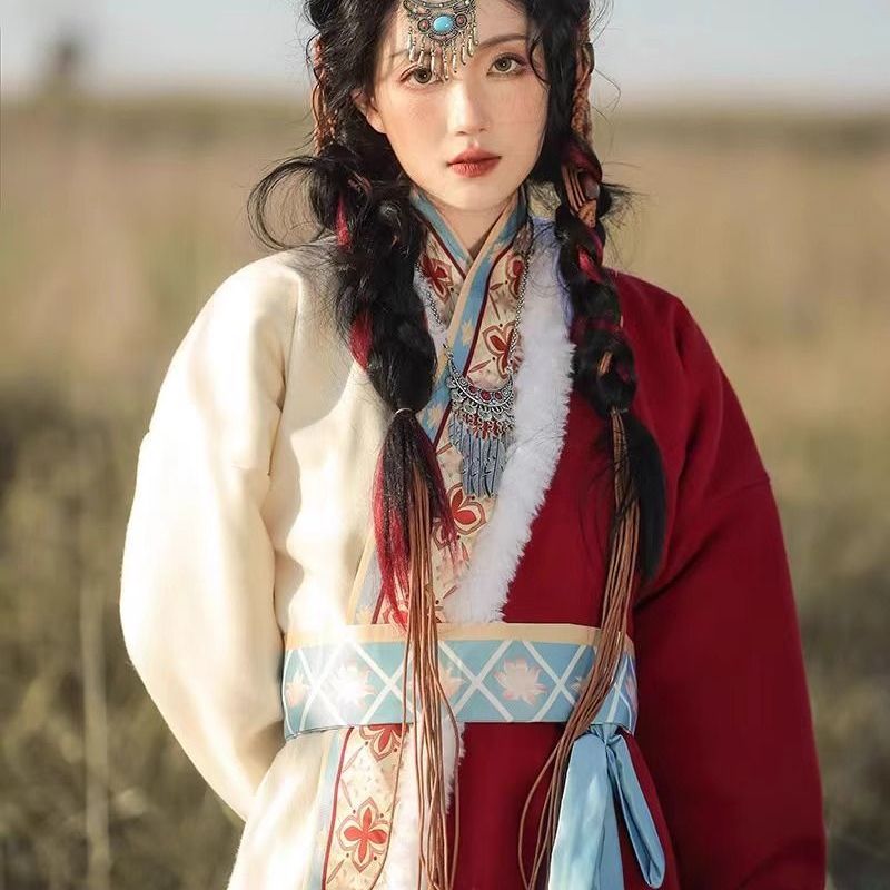 Ethnic Minority Series Wanderlust Portraits Mongol Hanfu 1