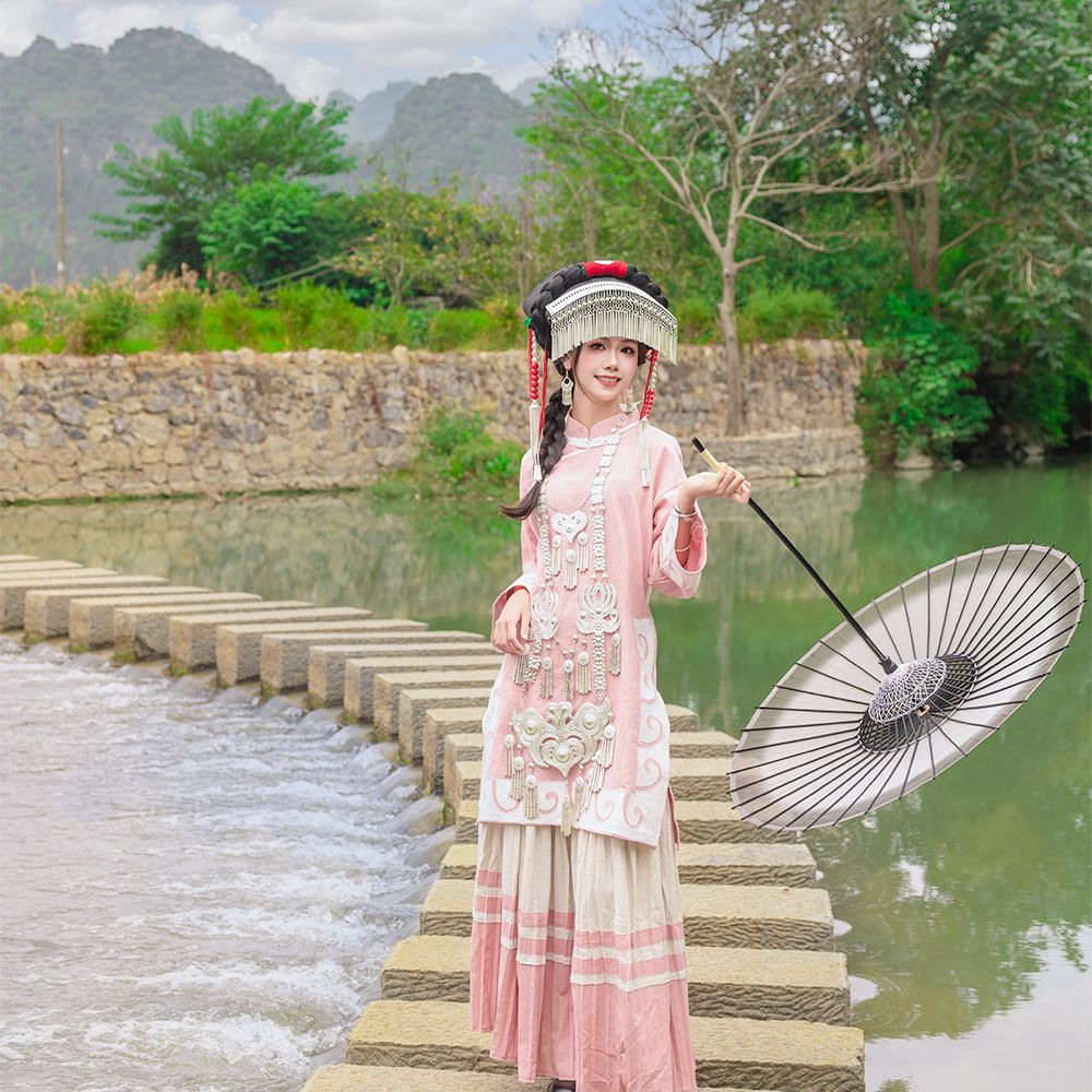 Ethnic Minority Series Wanderlust Portraits Yi Hanfu 7