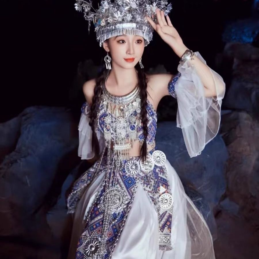Ethnic Minority Series Wanderlust Portraits Miao Hanfu 2