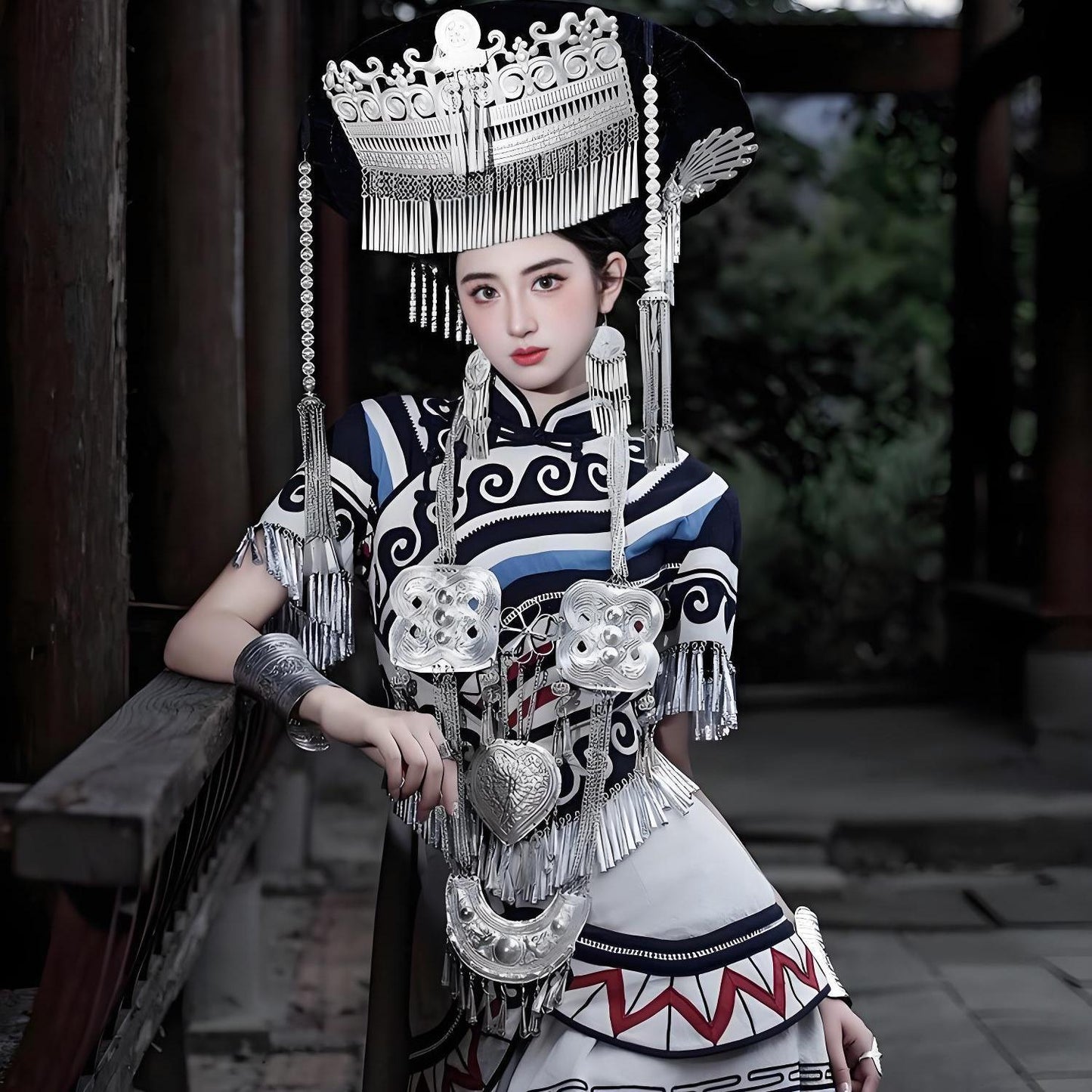 Ethnic Minority Series Wanderlust Portraits Yi Hanfu 18