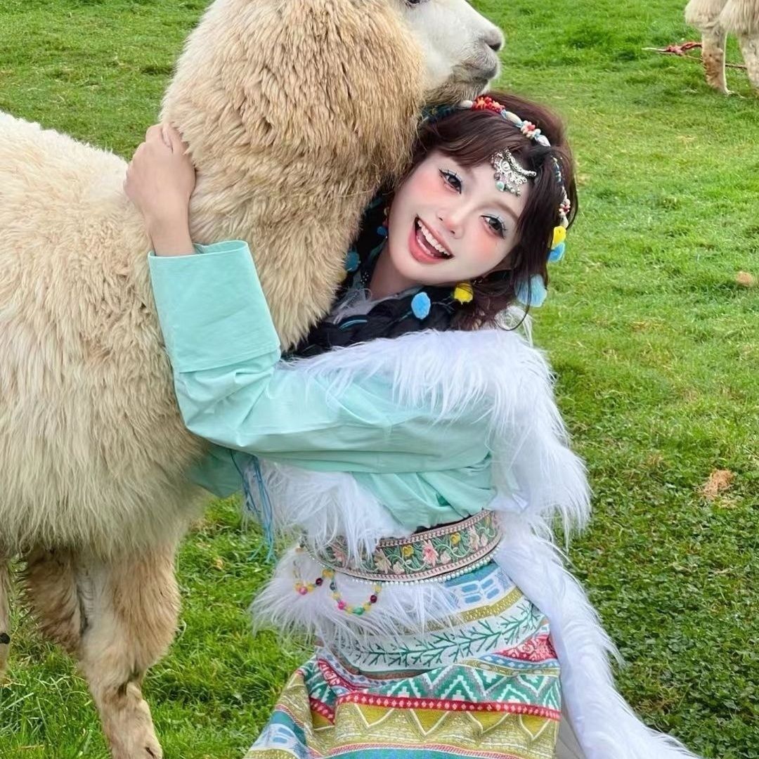 Ethnic Minority Series Wanderlust Portraits Tibetan Hanfu 20