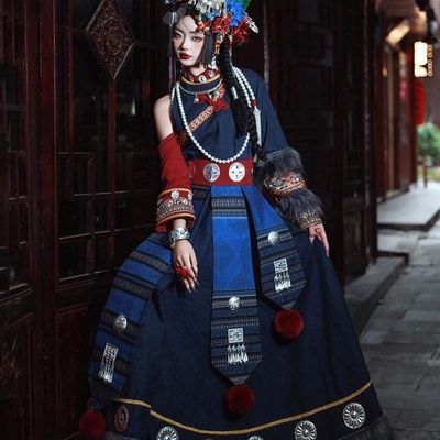 Ethnic Minority Series Wanderlust Portraits Tibetan Hanfu 28