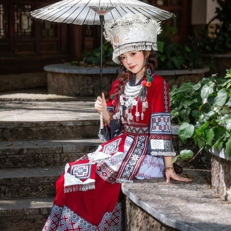 Ethnic Minority Series Wanderlust Portraits Tujia Hanfu 17