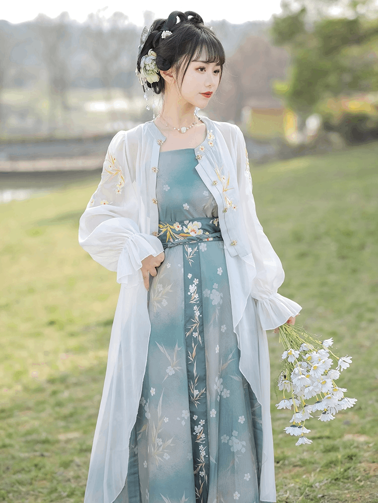 Horse-Face Modern Hanfu Qipao Cheongsam Dress Skirt, gifts for women 2024