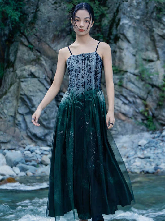 Original Design Modern Hanfu Qipao Cheongsam Dress Skirt, gifts for women 2024