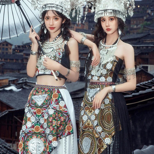 Ethnic Minority Series Wanderlust Portraits Miao Hanfu 22