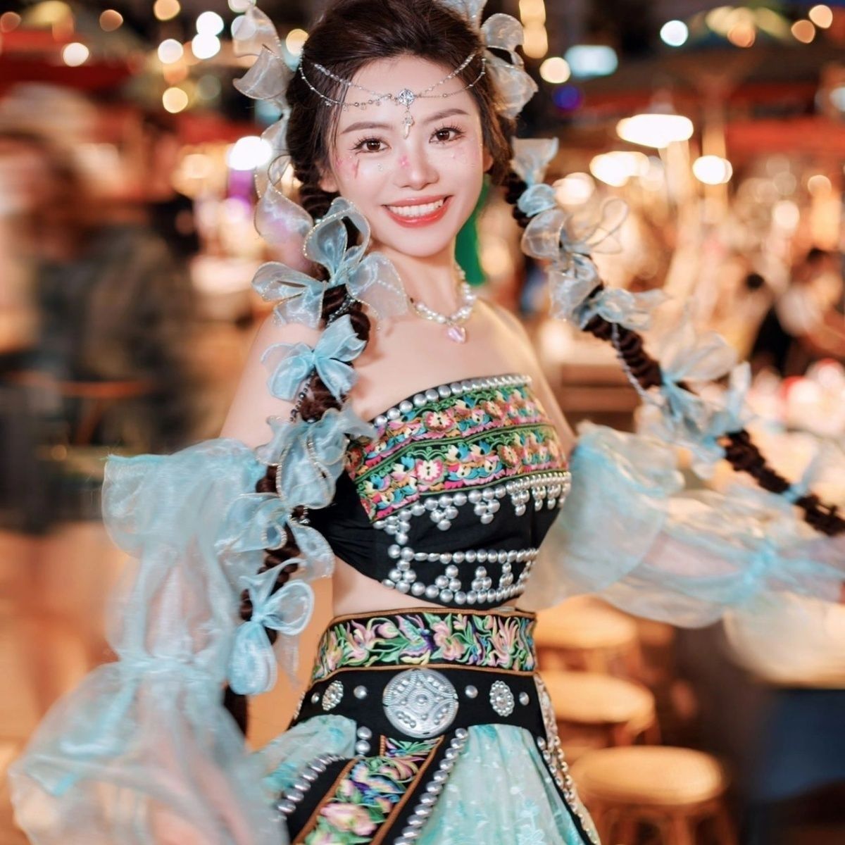 Ethnic Minority Series Wanderlust Portraits Hani Hanfu 5