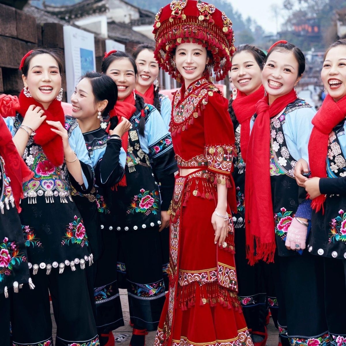 Ethnic Minority Series Wanderlust Portraits Tujia Hanfu 8