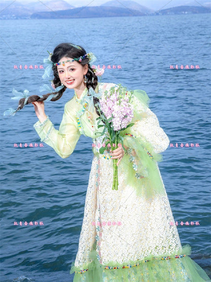 Ethnic Minority Series Wanderlust Portraits Tibetan Hanfu 48