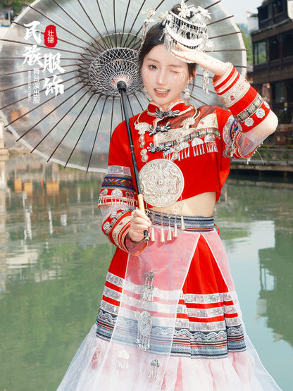 Ethnic Minority Series Wanderlust Portraits Miao Hanfu 41