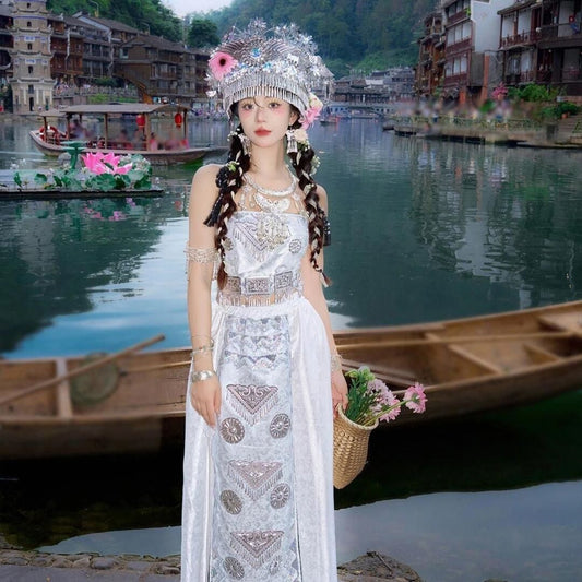 Ethnic Minority Series Wanderlust Portraits Miao Hanfu 20