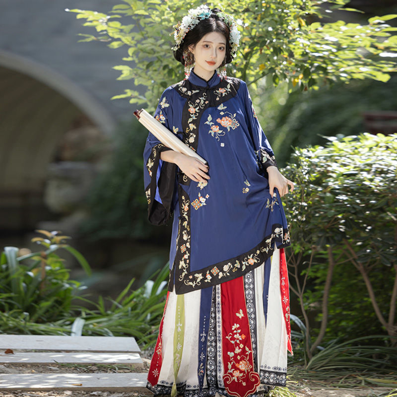 Dayuan Luoyi Classical Qing Dynasty Han Women Hanfu