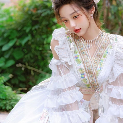 Ethnic Minority Series Wanderlust Portraits Miao Hanfu 18