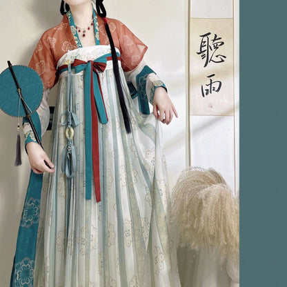 Shao Banquet Restoration of the Tang Dynasty chest-high dress