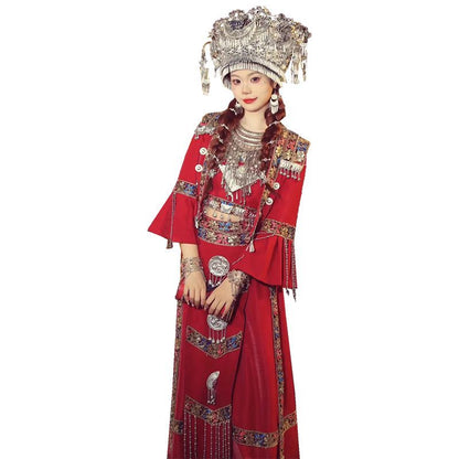 Ethnic Minority Series Wanderlust Portraits Miao Hanfu 7