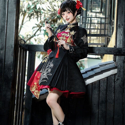 New Chinese Style Lolita Monster Catcher JSK