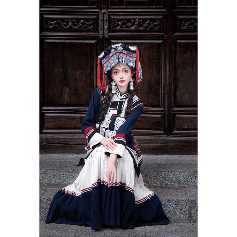 Ethnic Minority Series Wanderlust Portraits Yi Hanfu 12