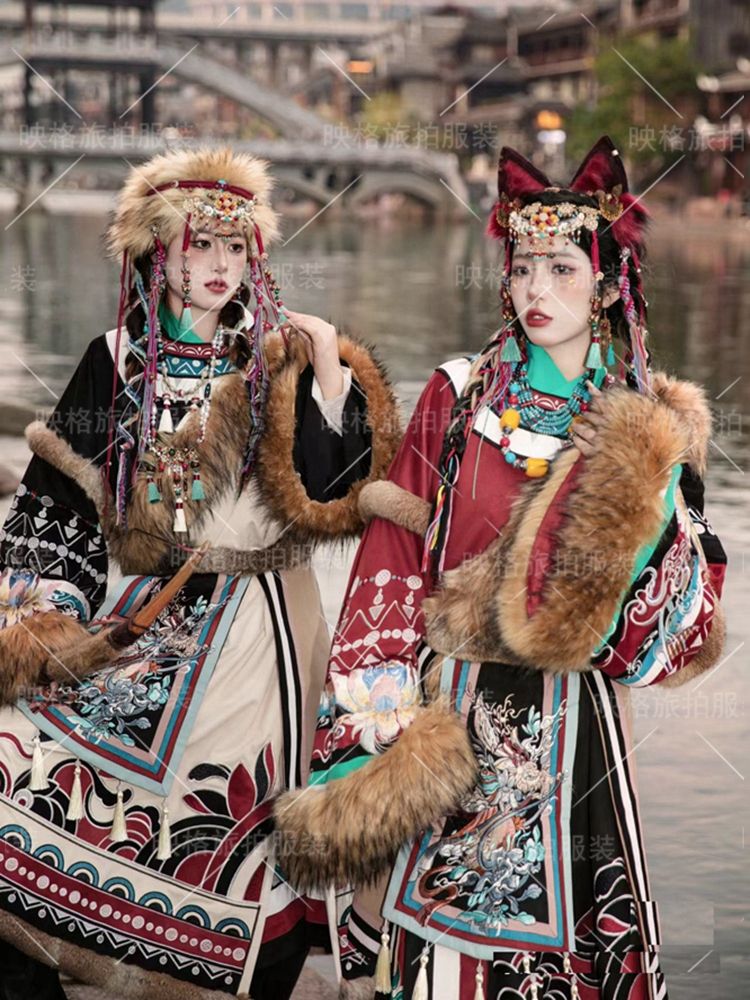 Ethnic Minority Series Wanderlust Portraits Tibetan Hanfu 25