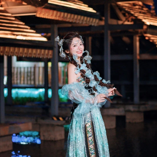 Ethnic Minority Series Wanderlust Portraits Hani Hanfu 5