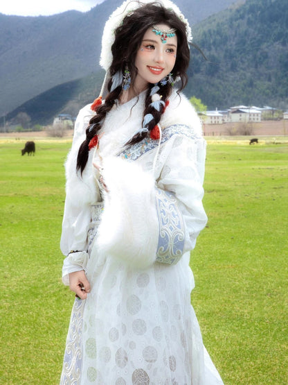 Ethnic Minority Series Wanderlust Portraits Tibetan Hanfu 35
