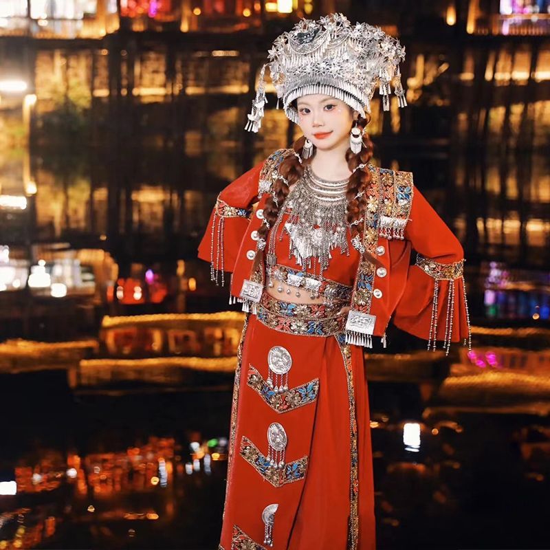 Ethnic Minority Series Wanderlust Portraits Miao Hanfu 7