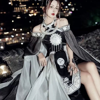 Ethnic Minority Series Wanderlust Portraits Miao Hanfu 26