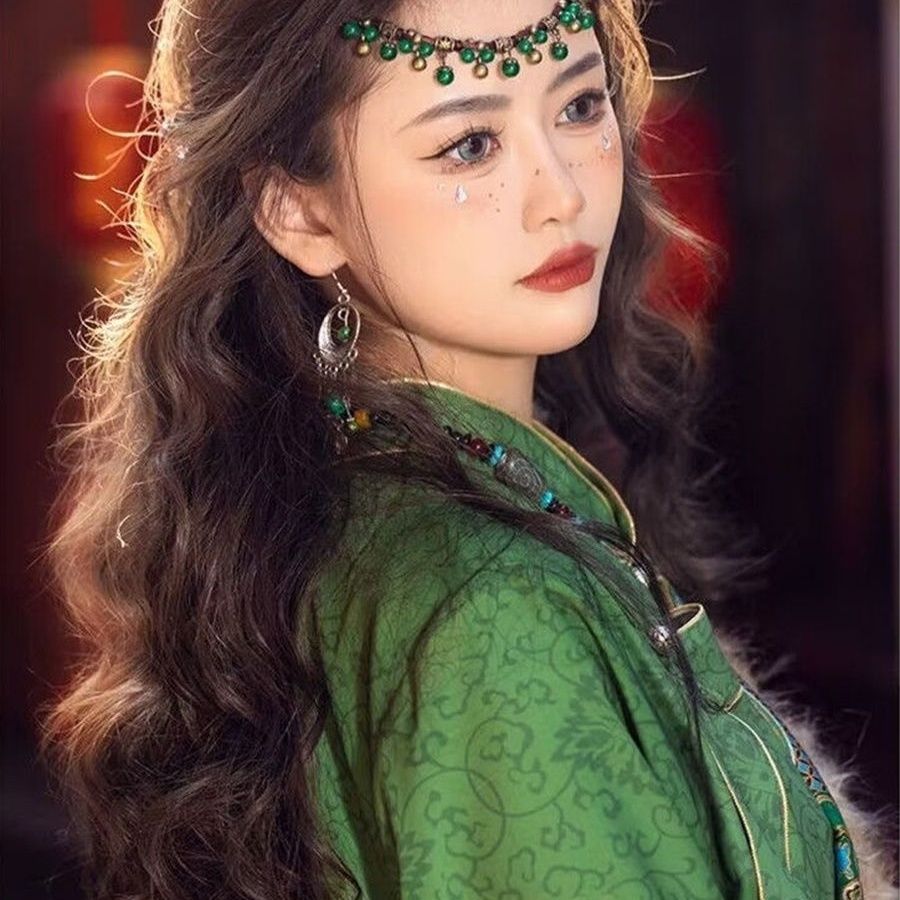 Ethnic Minority Series Wanderlust Portraits Tibetan Hanfu 13