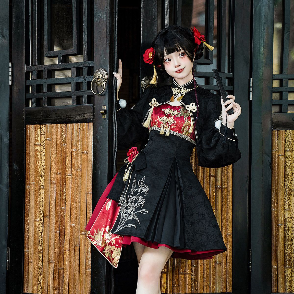 New Chinese Style Lolita Monster Catcher JSK