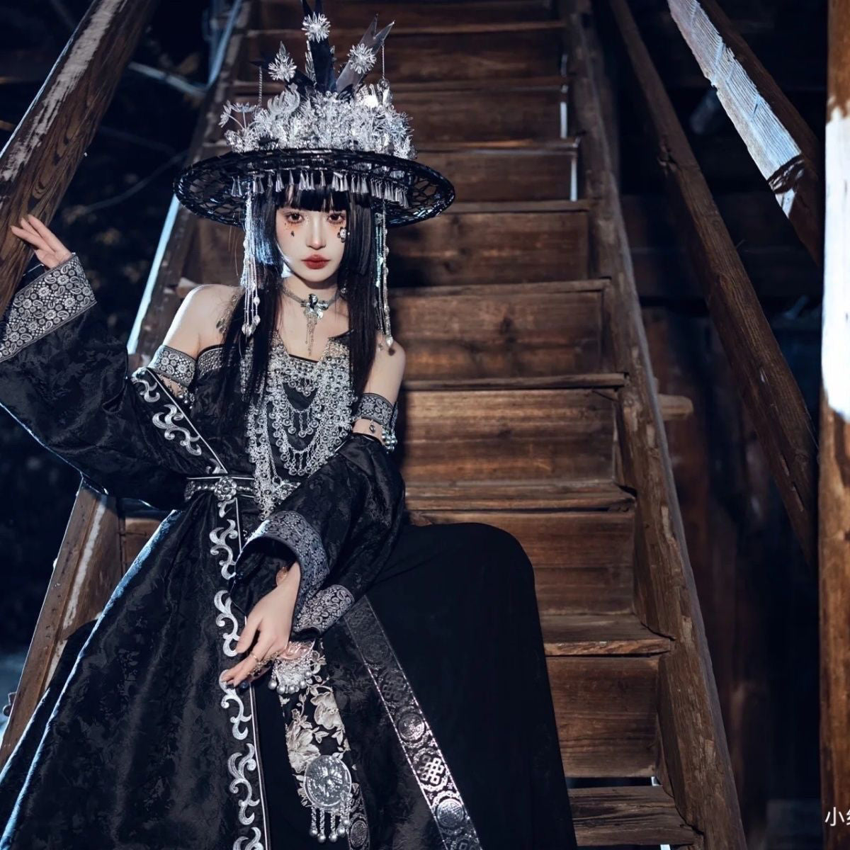Ethnic Minority Series Wanderlust Portraits Miao Hanfu 33