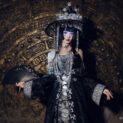 Ethnic Minority Series Wanderlust Portraits Miao Hanfu 33