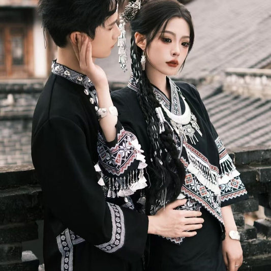 Ethnic Minority Series Wanderlust Portraits Miao Hanfu 56