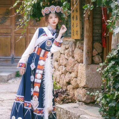 Ethnic Minority Series Wanderlust Portraits Naxi Hanfu 1