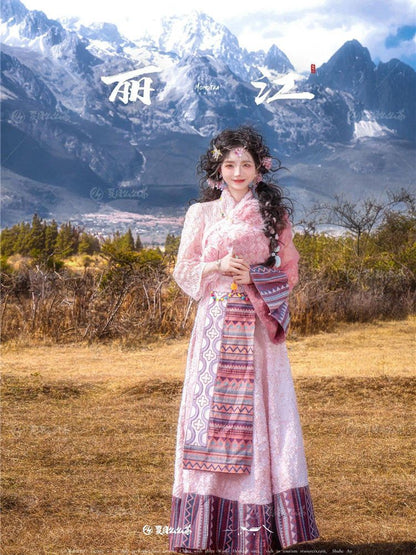 Ethnic Minority Series Wanderlust Portraits Tibetan Hanfu 22