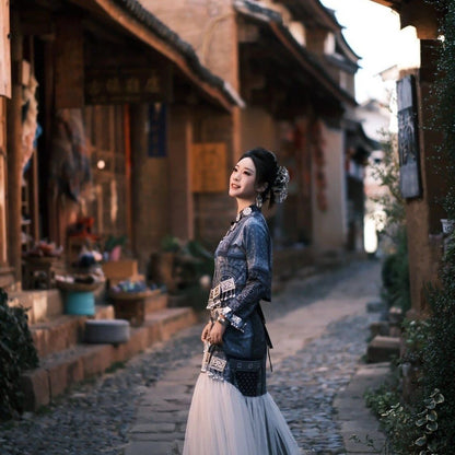 Ethnic Minority Series Wanderlust Portraits Miao Hanfu 5