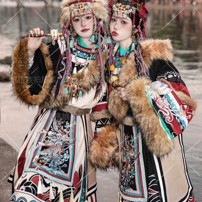 Ethnic Minority Series Wanderlust Portraits Tibetan Hanfu 25