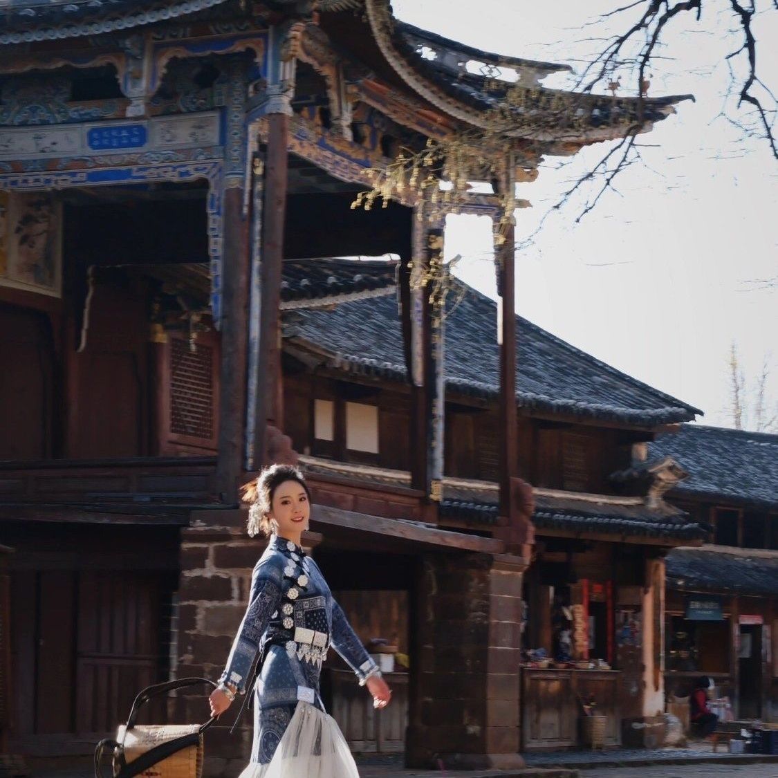 Ethnic Minority Series Wanderlust Portraits Miao Hanfu 5
