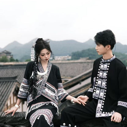 Ethnic Minority Series Wanderlust Portraits Miao Hanfu 56