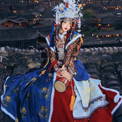 Ethnic Minority Series Wanderlust Portraits Miao Hanfu 32