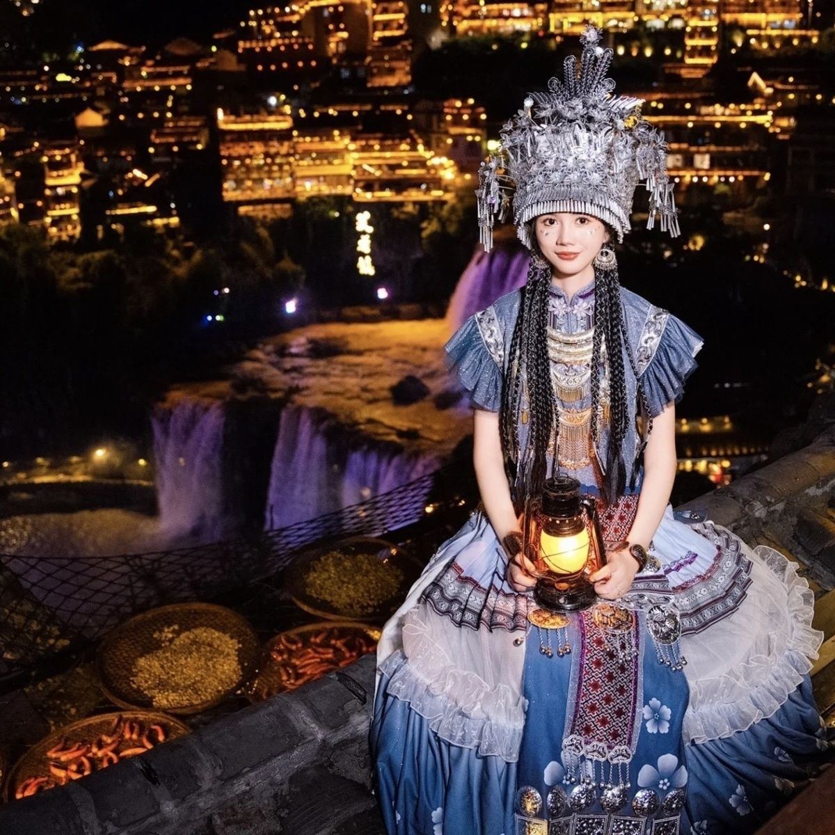 Ethnic Minority Series Wanderlust Portraits Miao Hanfu 54