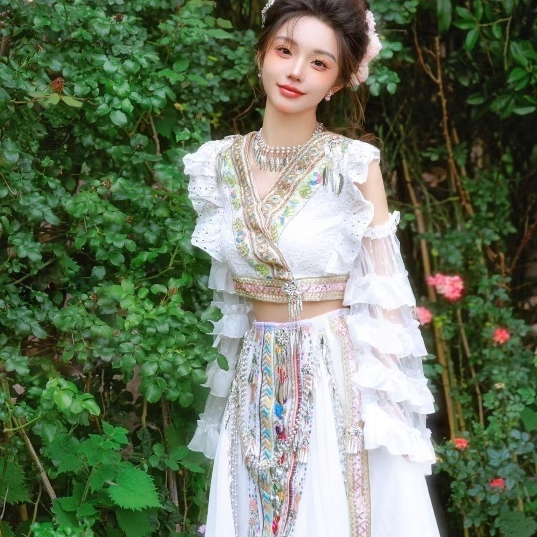Ethnic Minority Series Wanderlust Portraits Miao Hanfu 18
