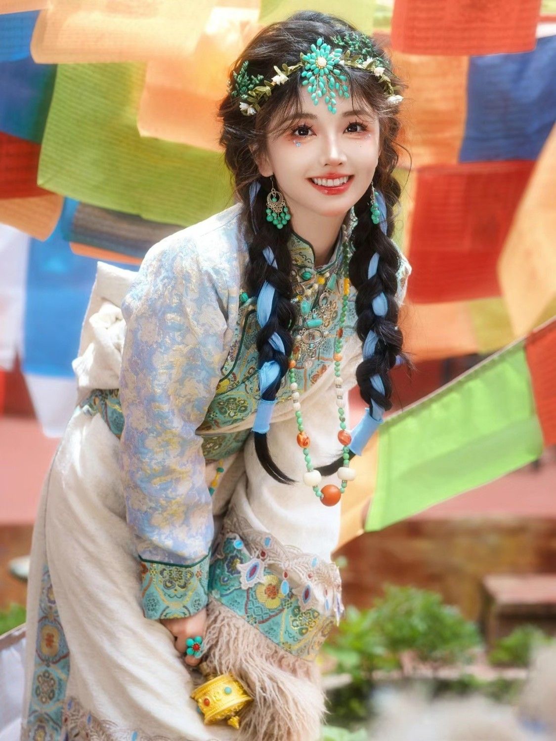 Ethnic Minority Series Wanderlust Portraits Tibetan Hanfu 17