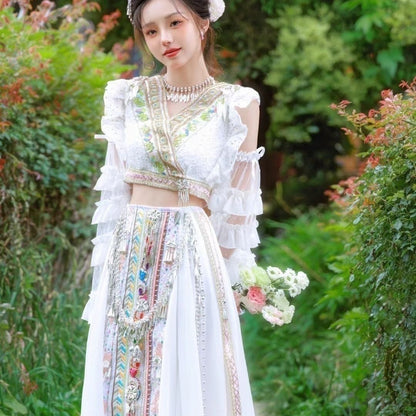Ethnic Minority Series Wanderlust Portraits Miao Hanfu 18