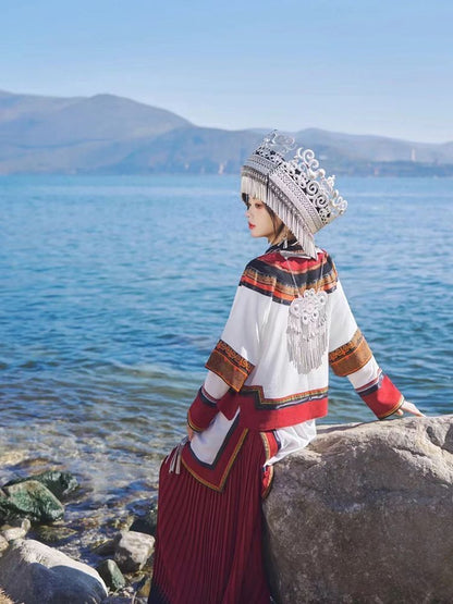 Ethnic Minority Series Wanderlust Portraits Yi Hanfu 15