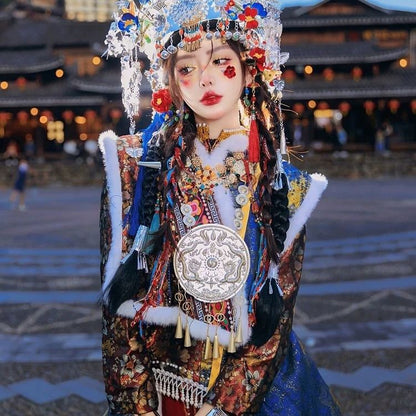 Ethnic Minority Series Wanderlust Portraits Miao Hanfu 32