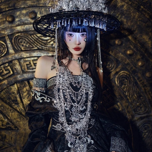Ethnic Minority Series Wanderlust Portraits Miao Hanfu 33