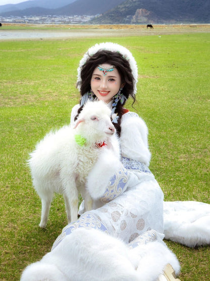 Ethnic Minority Series Wanderlust Portraits Tibetan Hanfu 35